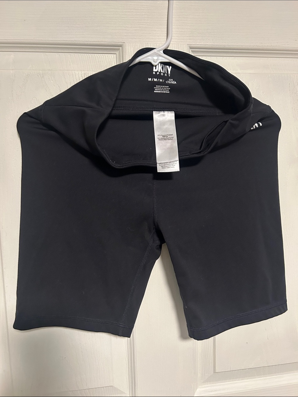 DKNY Black Women's Bike Shorts